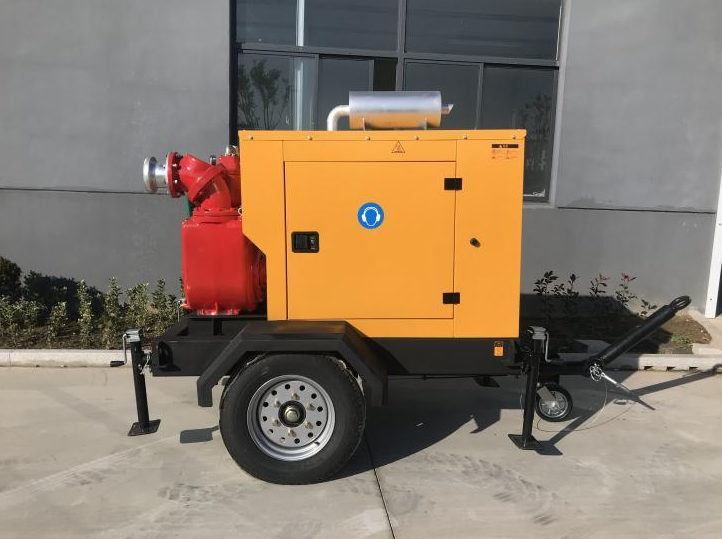 800⽅拖车式移动泵车